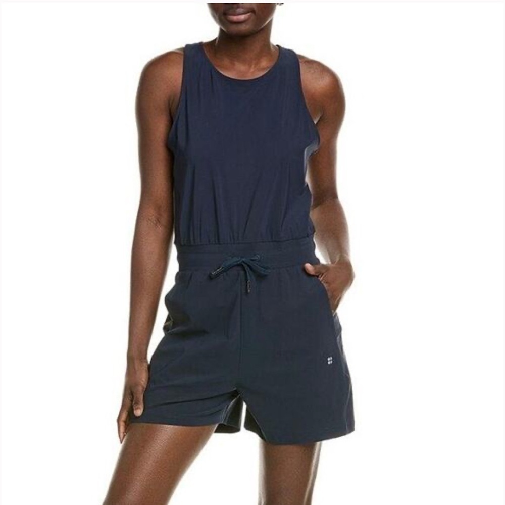 Sweaty Betty Explorer Romper Dark Blue Activewear
